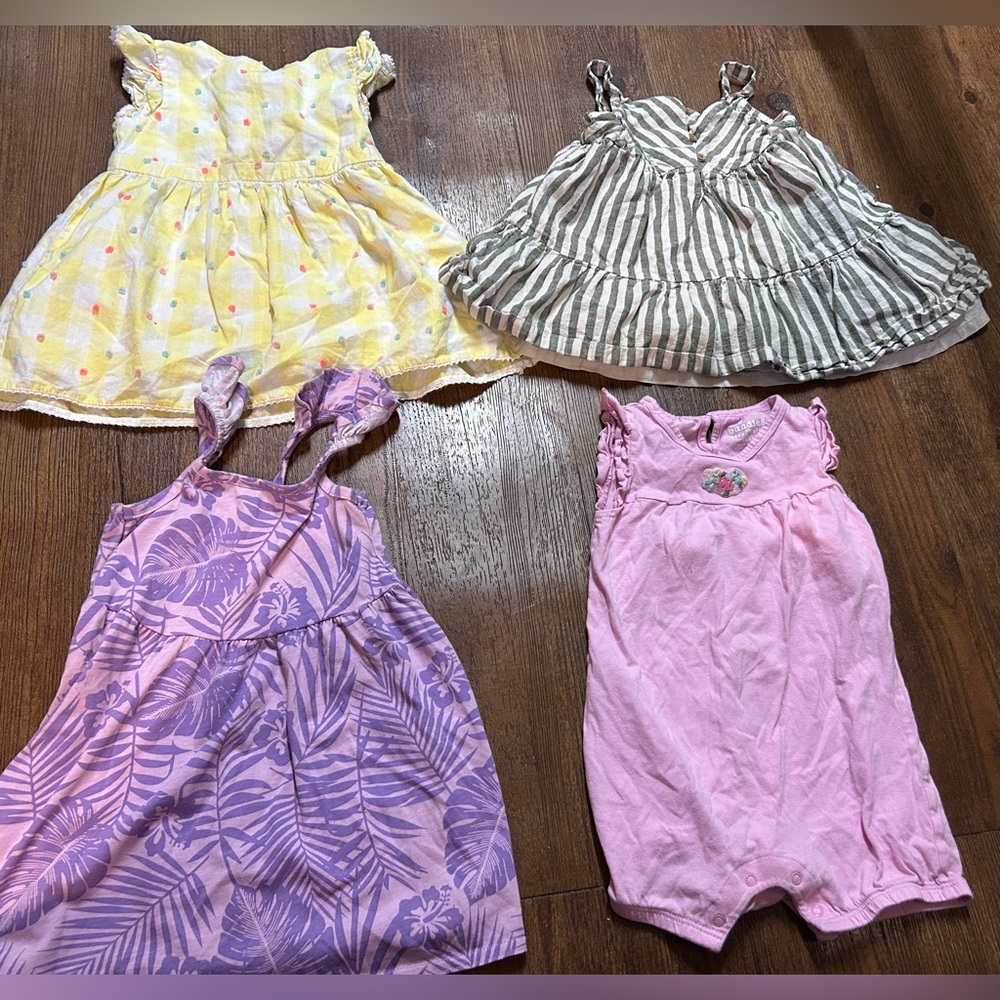 Dresses and a Romper